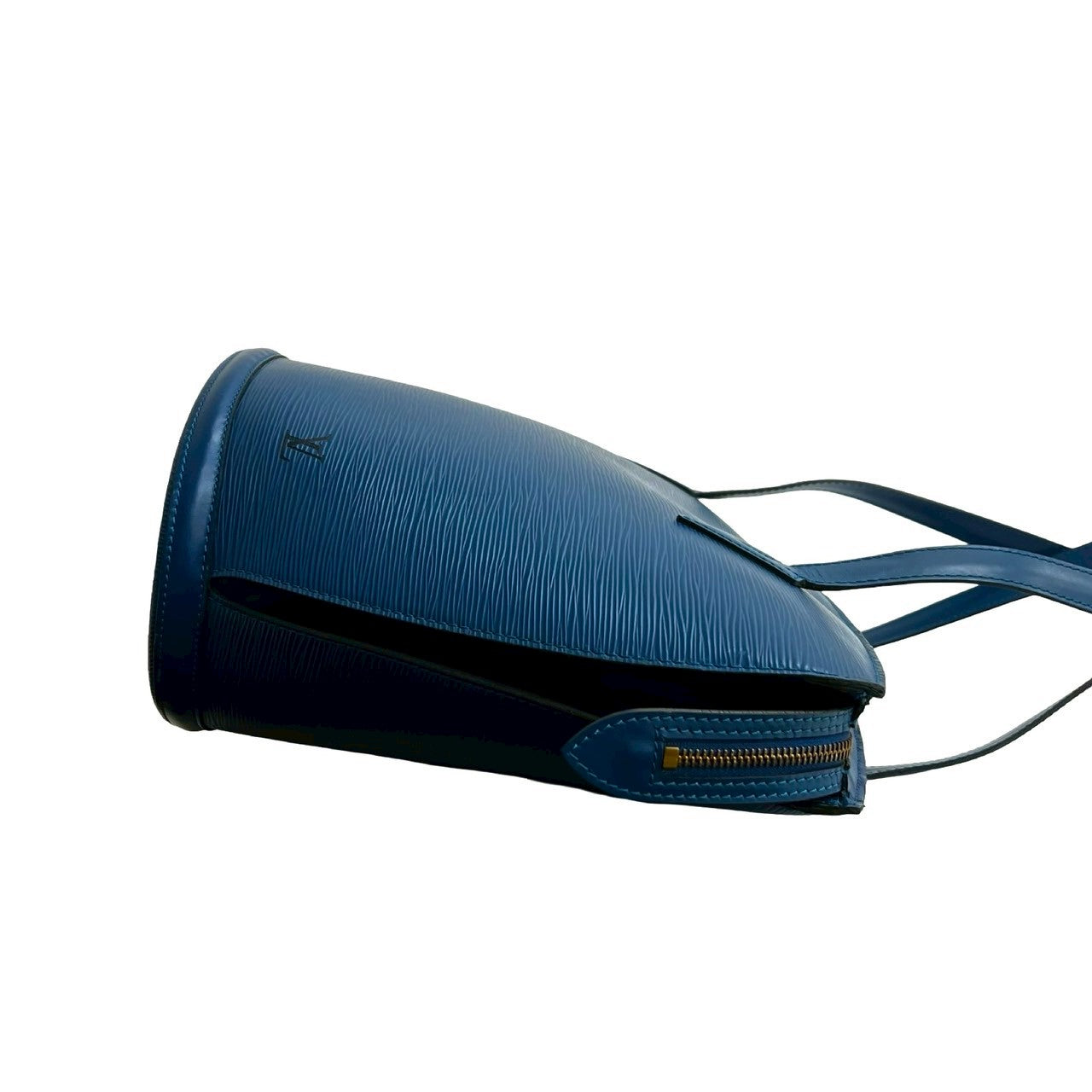 LOUIS VUITTON Tote Bag leather blue Epi Sunjack shopping