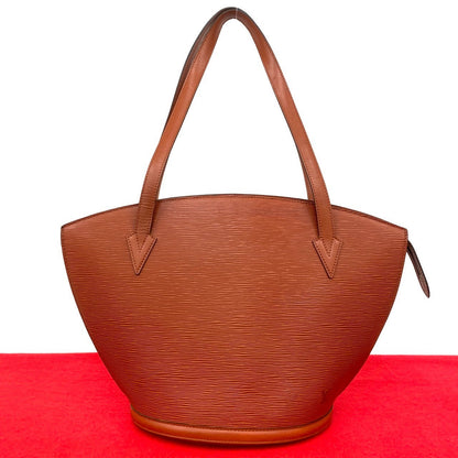 LOUIS VUITTON Tote Bag leather Brown Epi Sunjack shopping