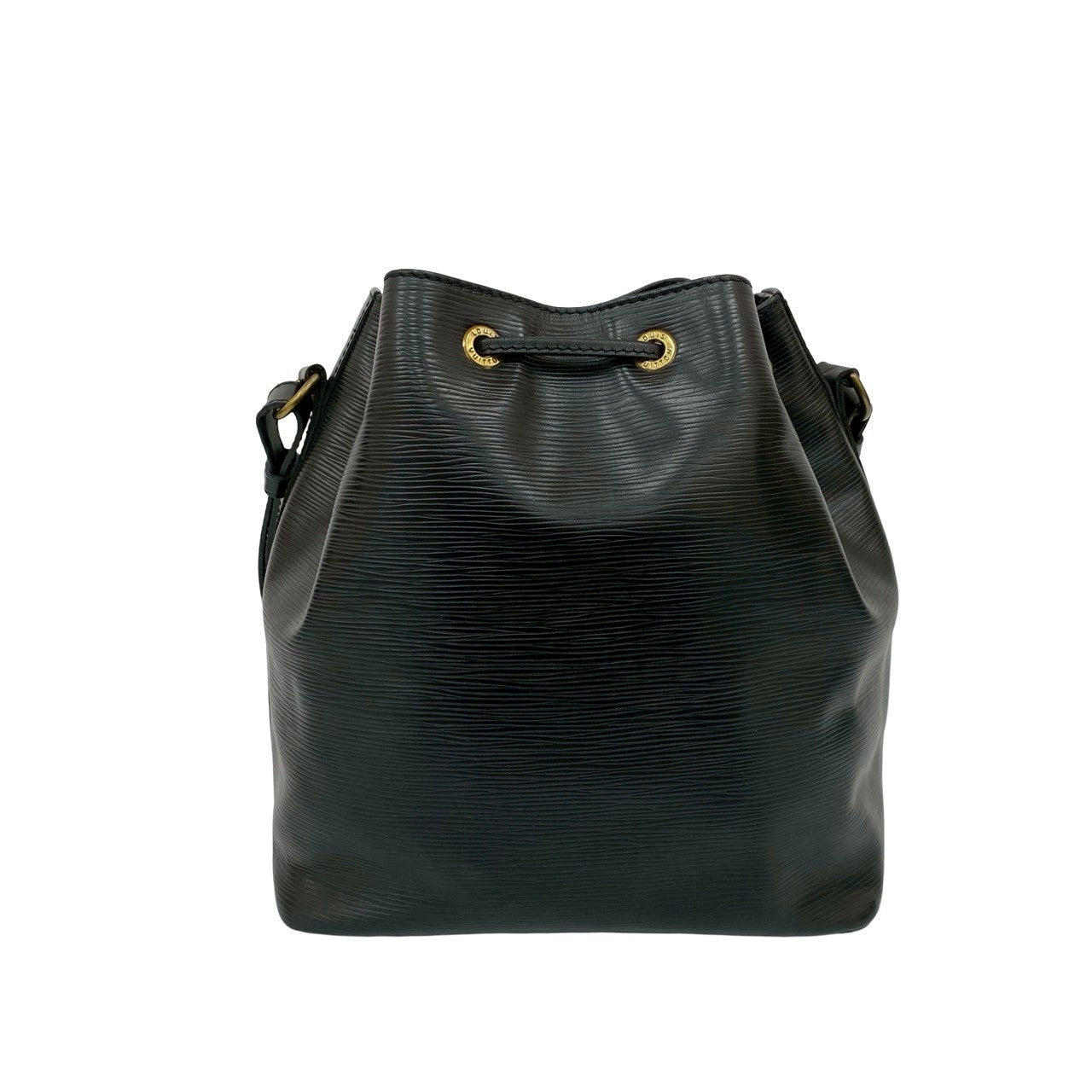 LOUIS VUITTON Shoulder Bag Epi Leather black Epi Petit Noe