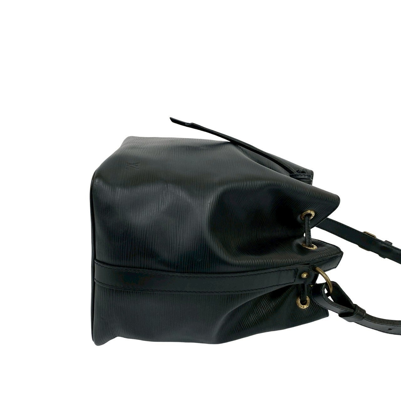 LOUIS VUITTON Shoulder Bag Epi Leather black Epi Petit Noe