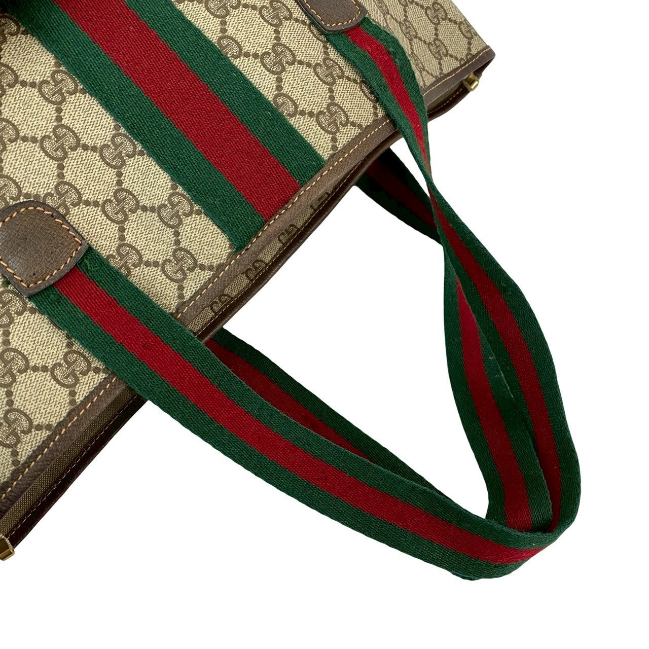GUCCI Tote Bag leather Brown Sherry line