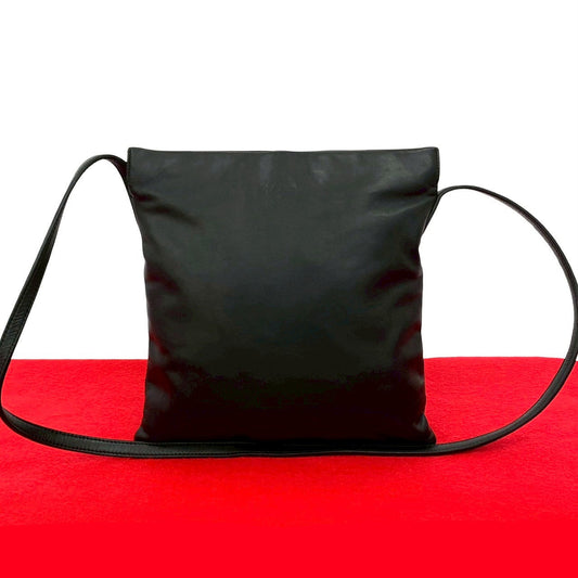 LOEWE Shoulder Bag leather black