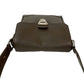 LOUIS VUITTON Shoulder Bag leather Brown Taiga Luka