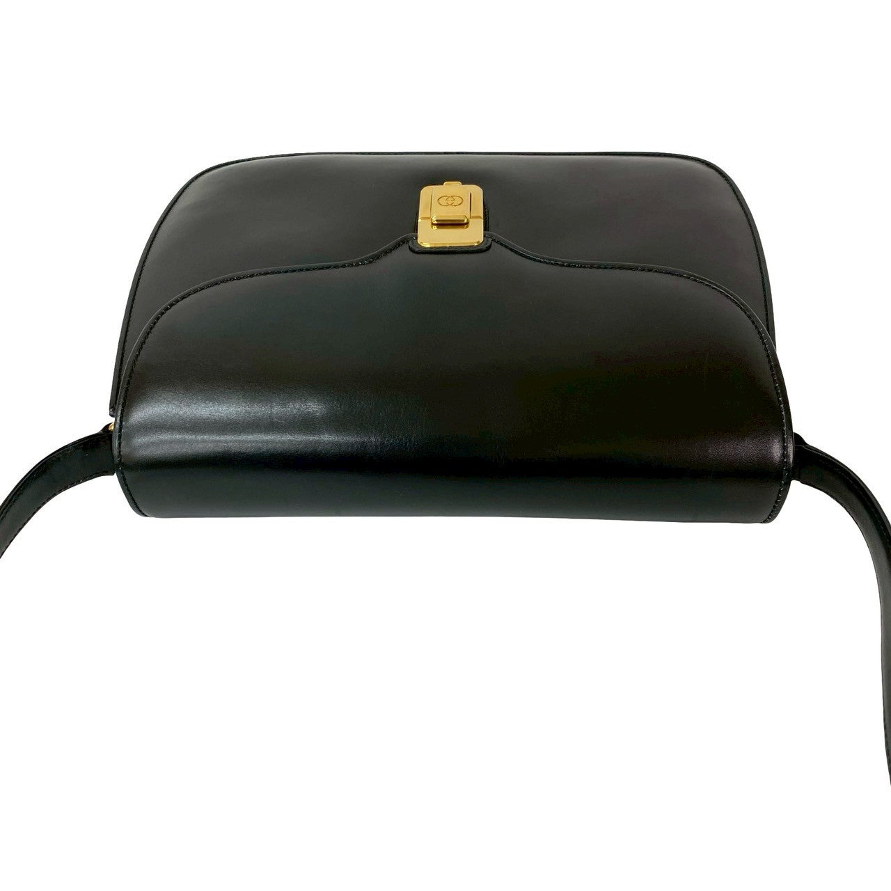 GUCCI Shoulder Bag Calfskin black