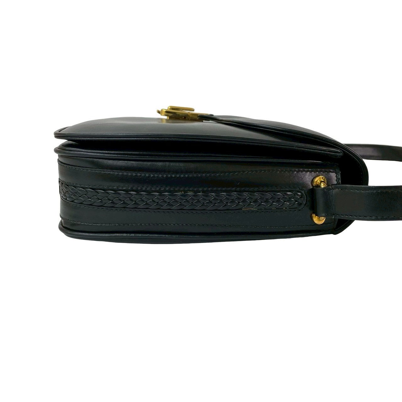 GUCCI Shoulder Bag Calfskin black