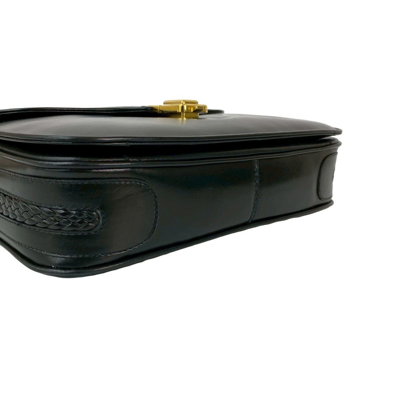 GUCCI Shoulder Bag Calfskin black