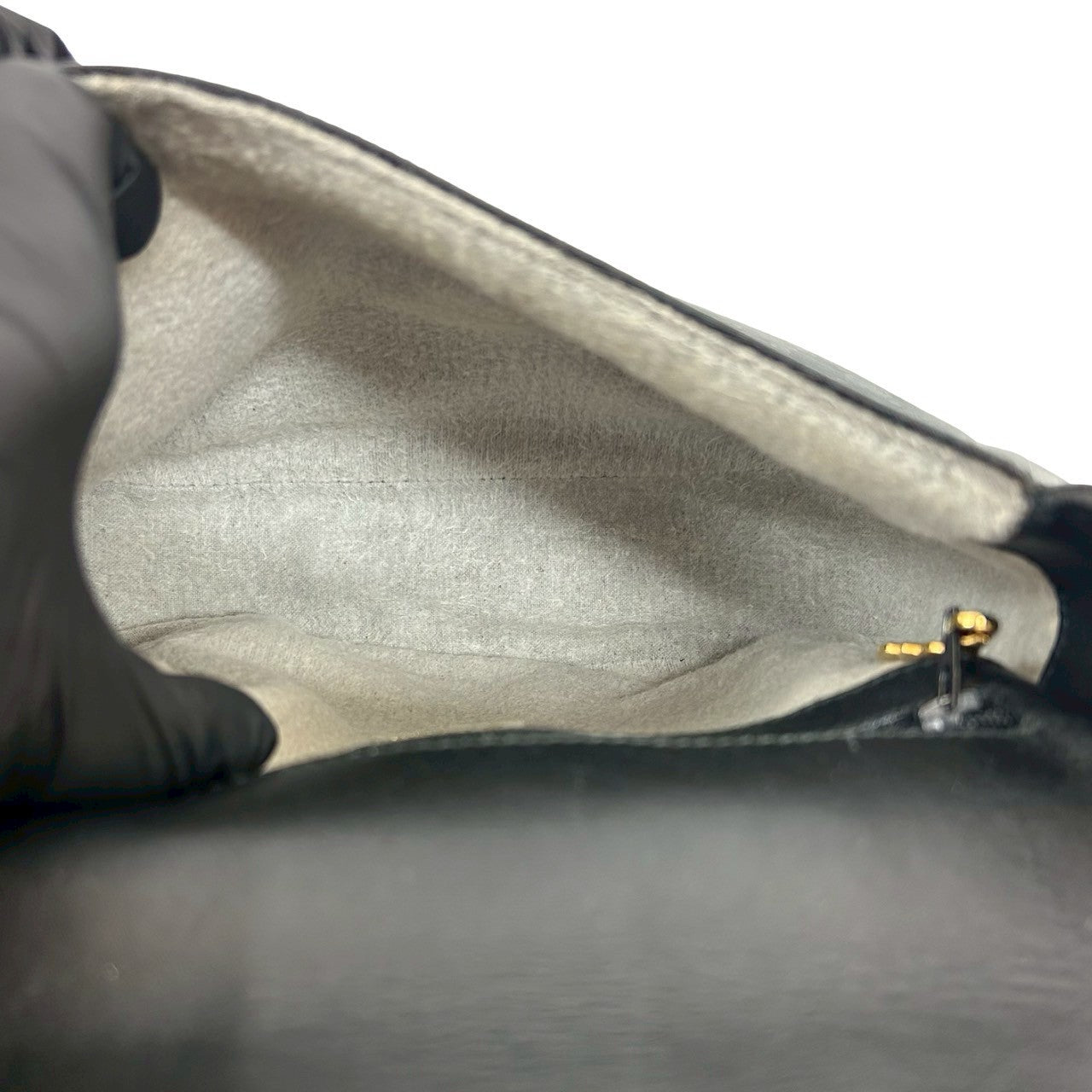 GUCCI Shoulder Bag leather black