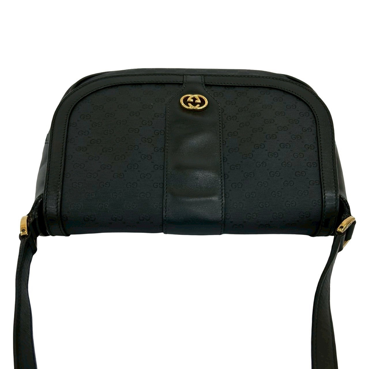 GUCCI Shoulder Bag leather black