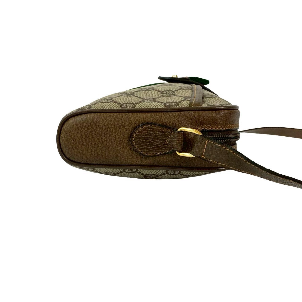 GUCCI Shoulder Bag leather Brown Sherry line