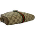 GUCCI Shoulder Bag leather Brown Sherry line