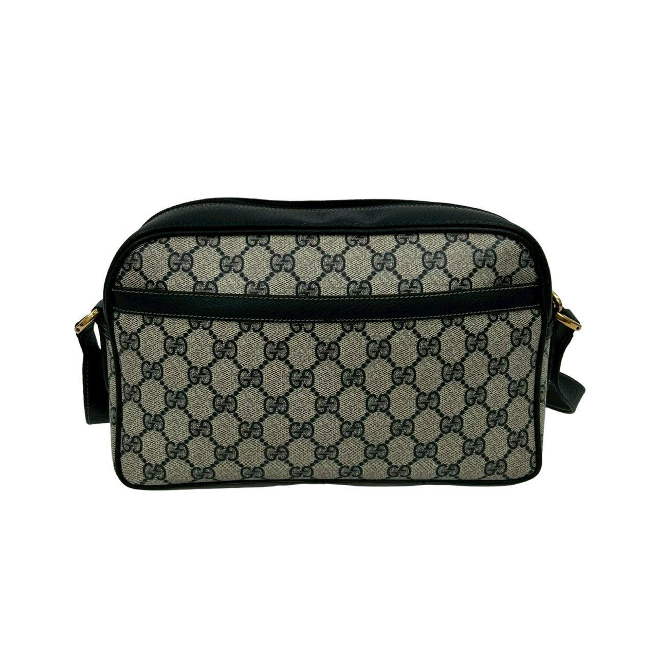 GUCCI Shoulder Bag leather Navy