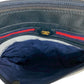 GUCCI Shoulder Bag leather Navy Sherry line