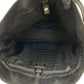 PRADA Tote Bag leather black