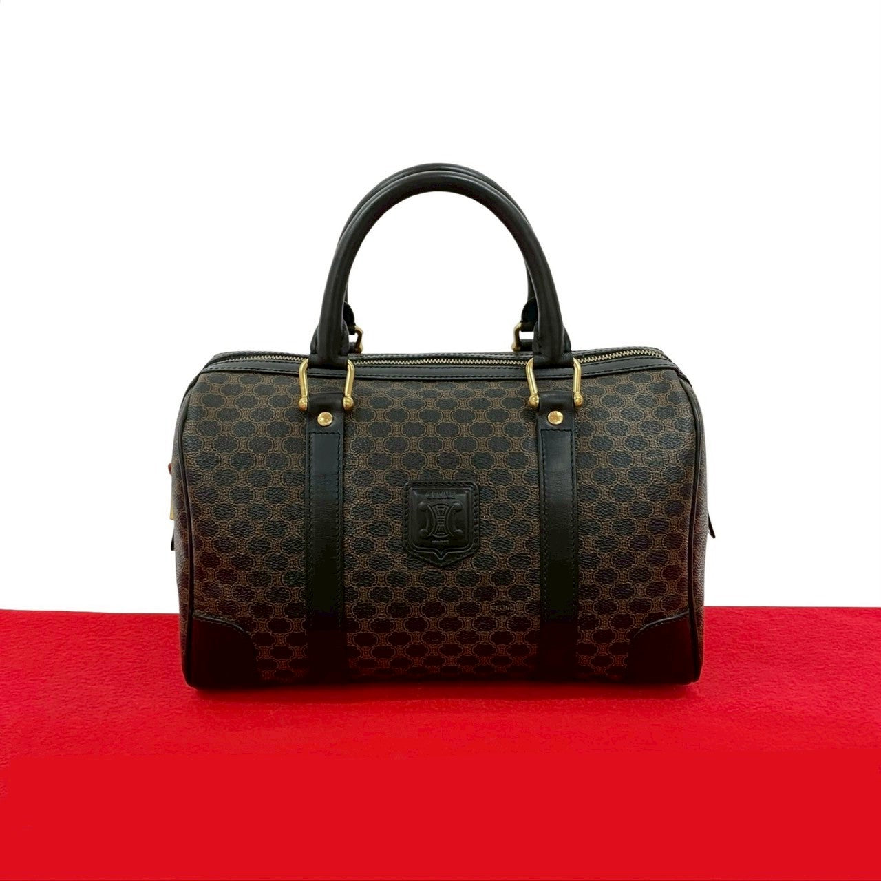 CELINE Handbag leather black