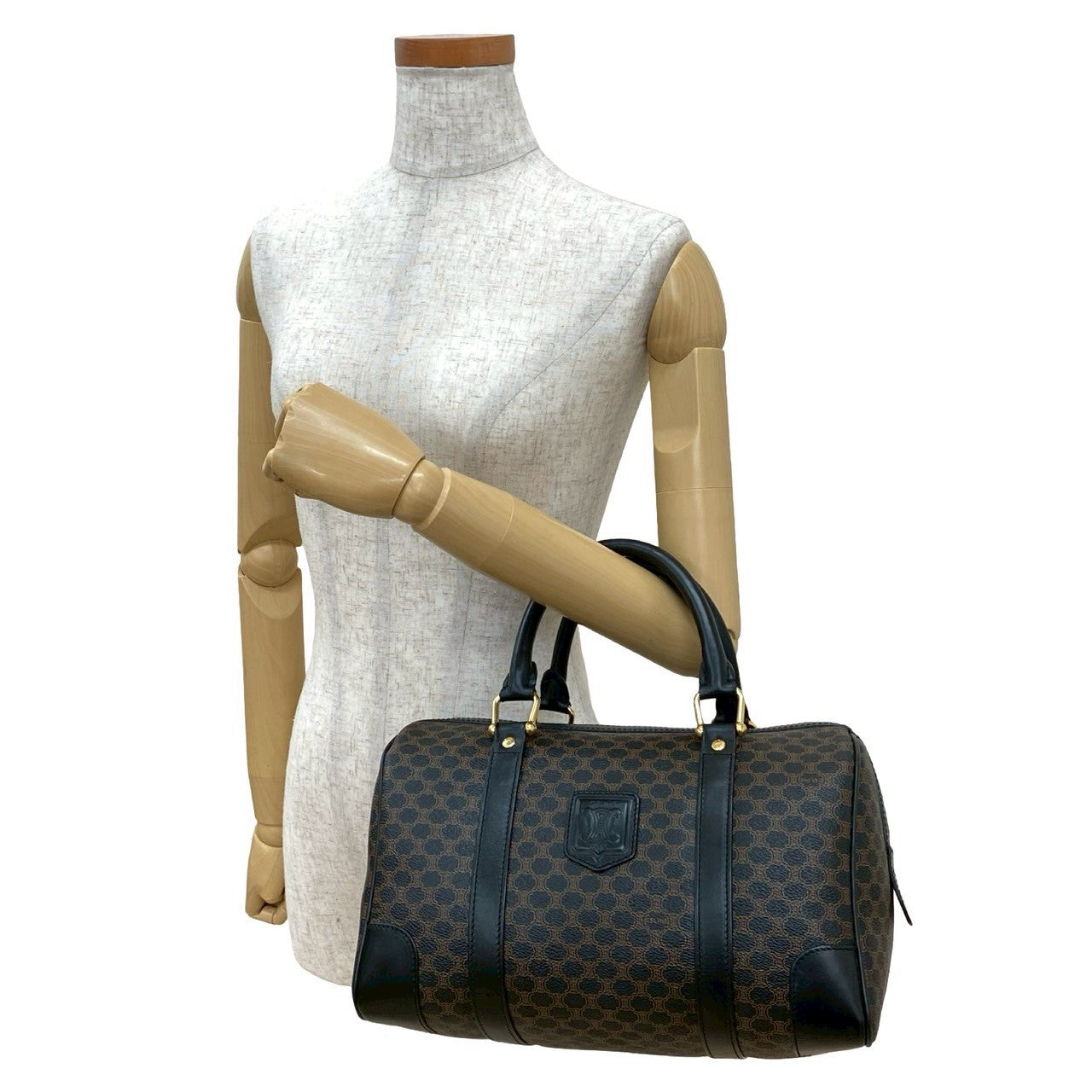 CELINE Handbag leather black
