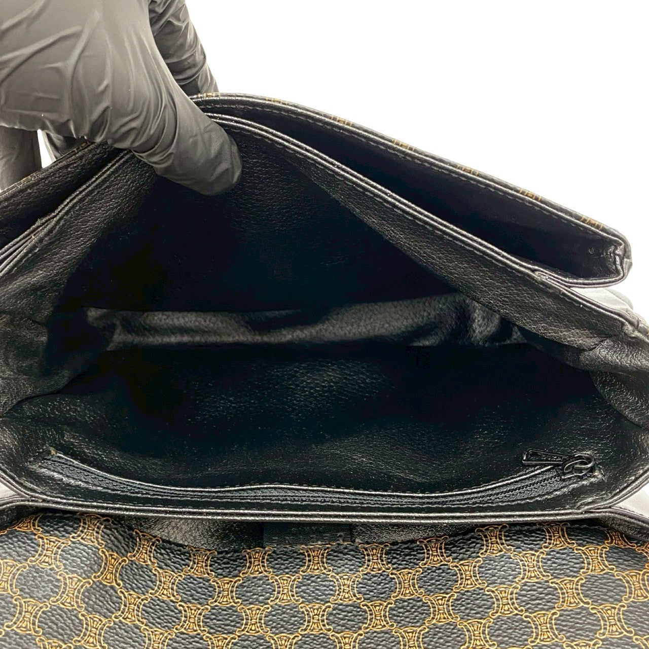 CELINE Shoulder Bag leather Brown