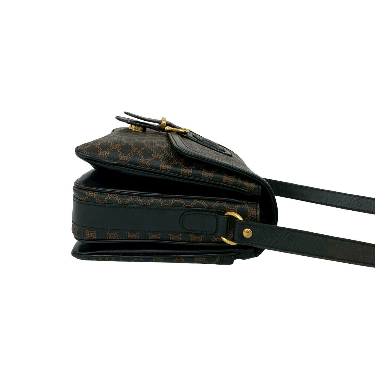 CELINE Shoulder Bag leather Brown