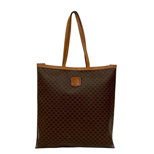 CELINE Tote Bag leather Brown