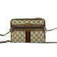 GUCCI Shoulder Bag leather Brown Sherry line