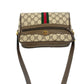 GUCCI Shoulder Bag leather Brown Sherry line