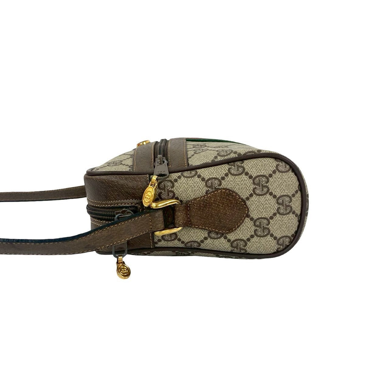 GUCCI Shoulder Bag leather Brown Sherry line