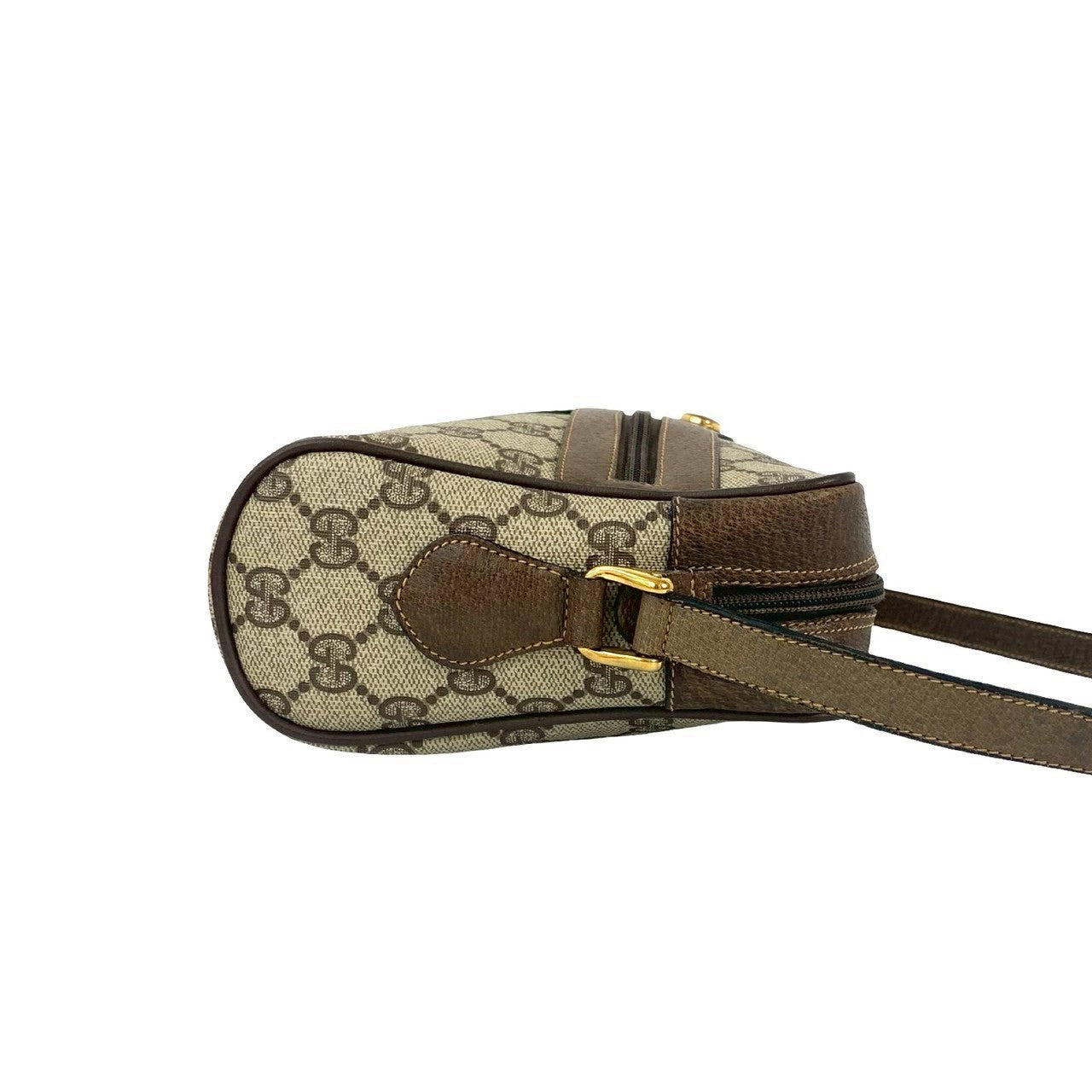 GUCCI Shoulder Bag leather Brown Sherry line