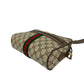 GUCCI Shoulder Bag leather Brown Sherry line