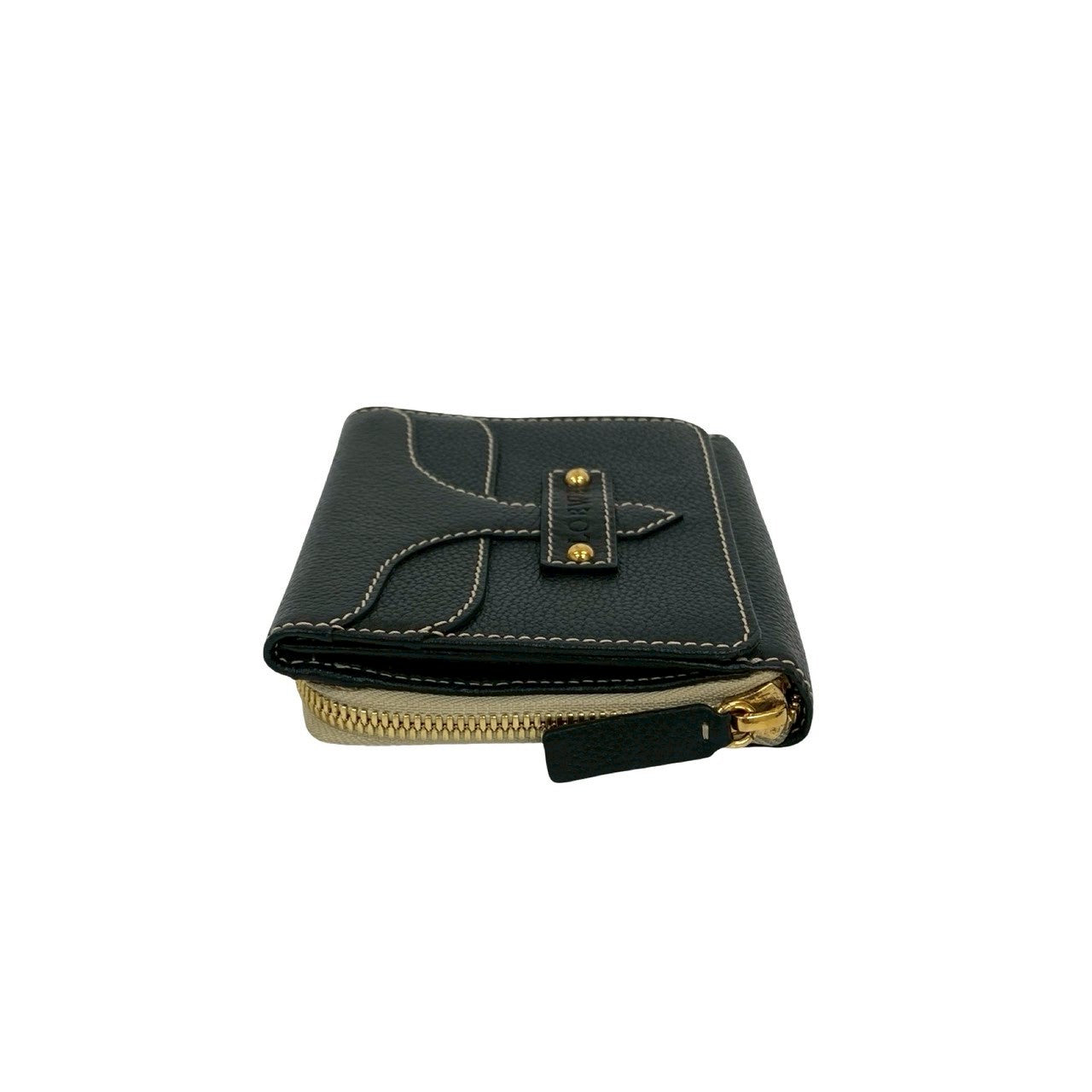 LOEWE Bifold Wallet leather black