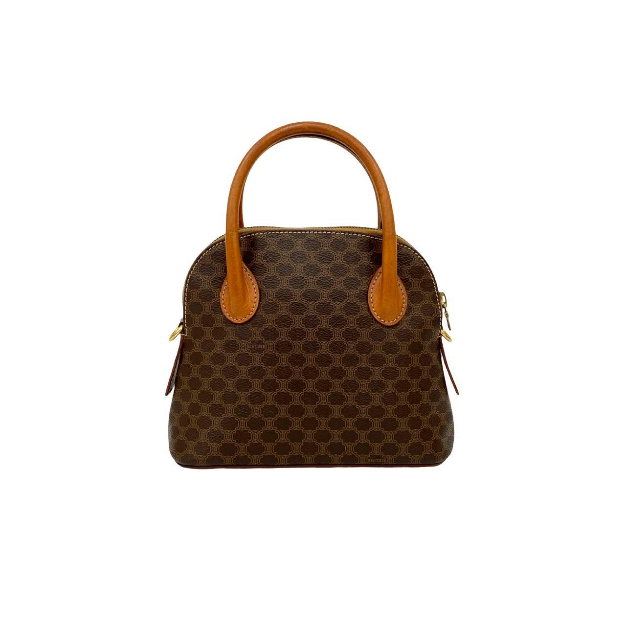CELINE Shoulder Bag leather Brown