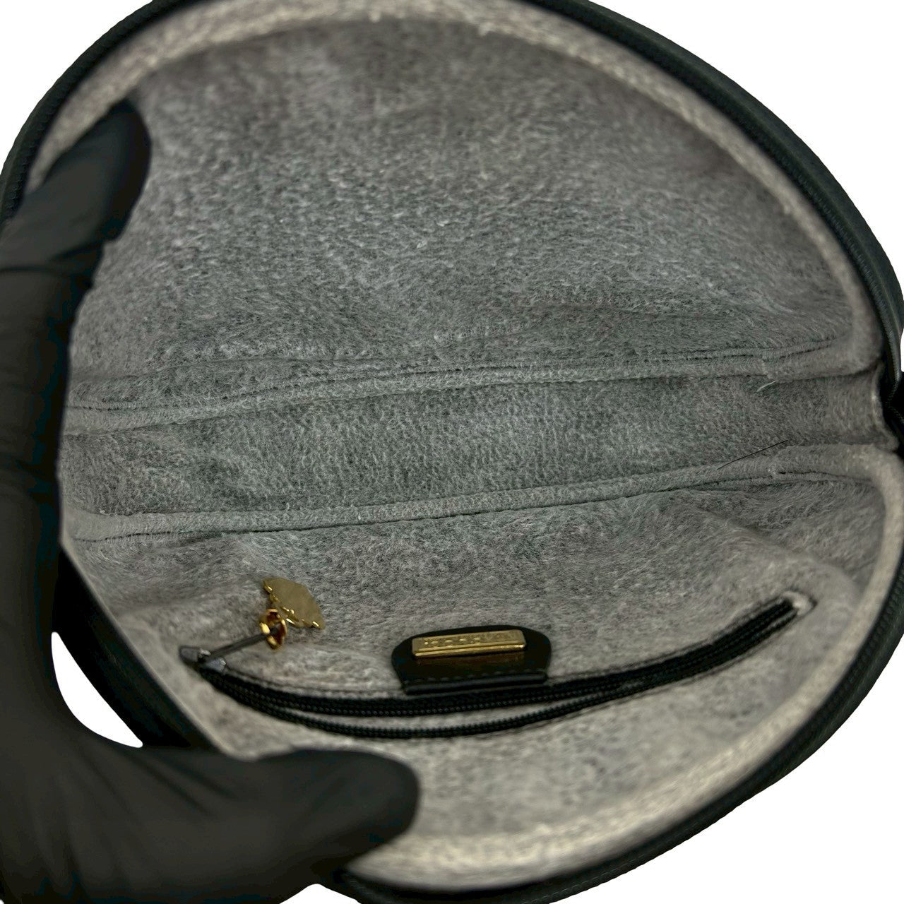 GUCCI Shoulder Bag leather black