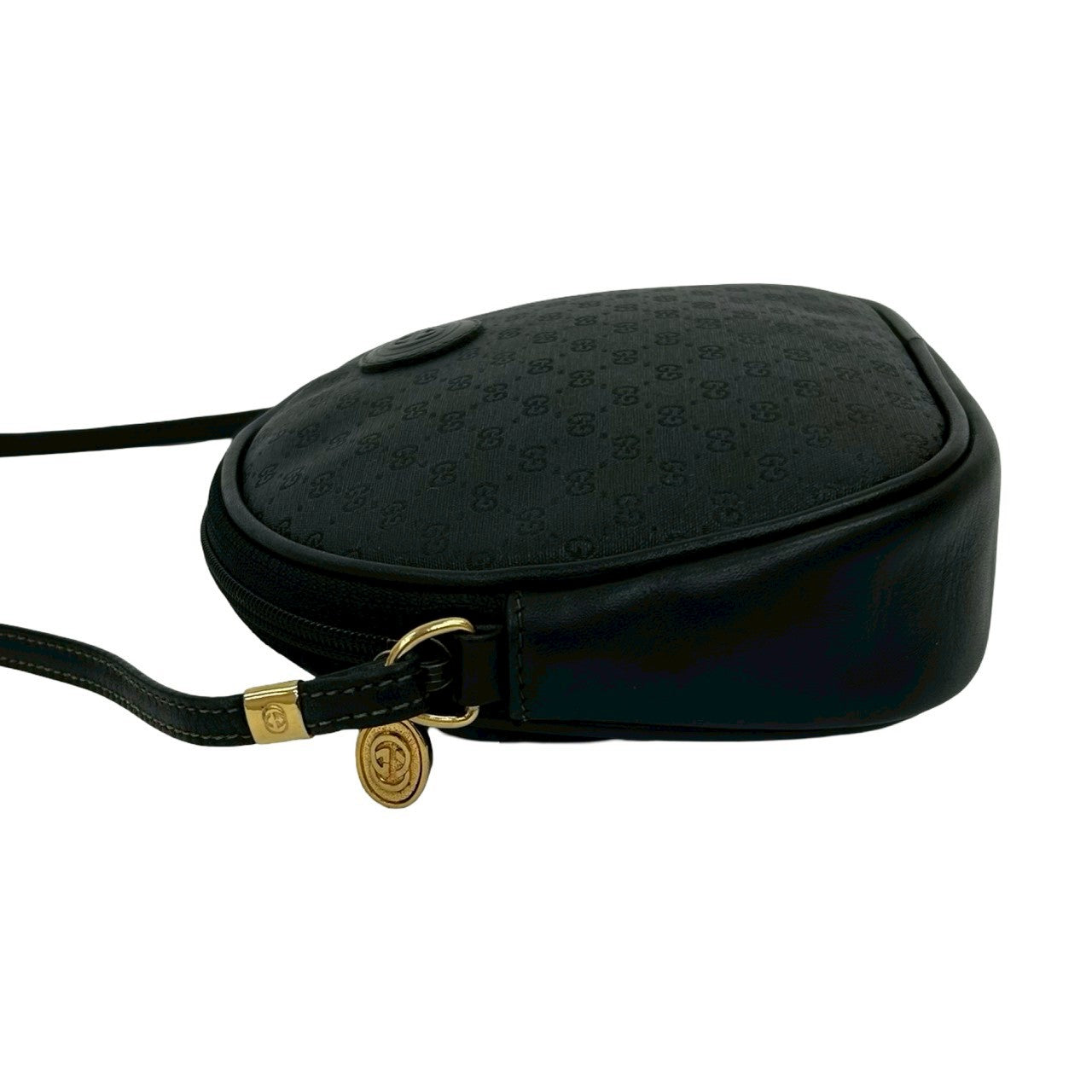 GUCCI Shoulder Bag leather black