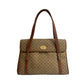 GUCCI Handbag leather Brown