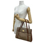 GUCCI Handbag leather Brown