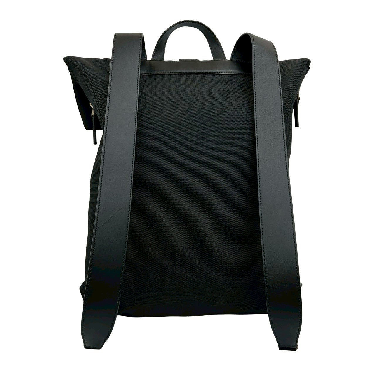 GUCCI Backpack leather black Webbing line