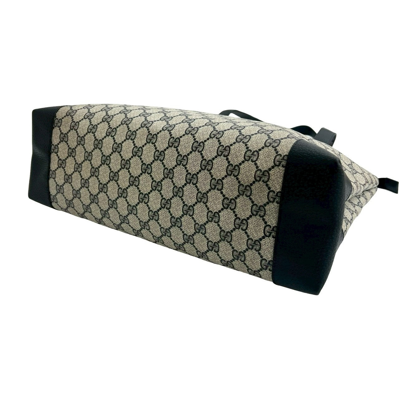 GUCCI Tote Bag leather Navy