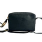 FENDI Shoulder Bag Epi Leather Navy