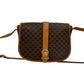 CELINE Shoulder Bag leather Brown