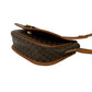 CELINE Shoulder Bag leather Brown