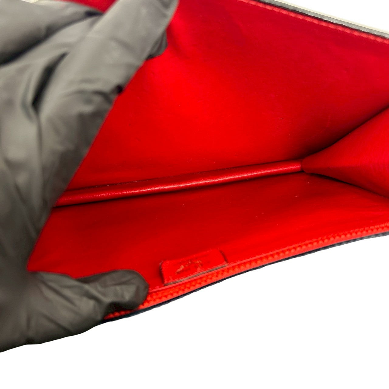 CELINE Shoulder Bag Calfskin Navy