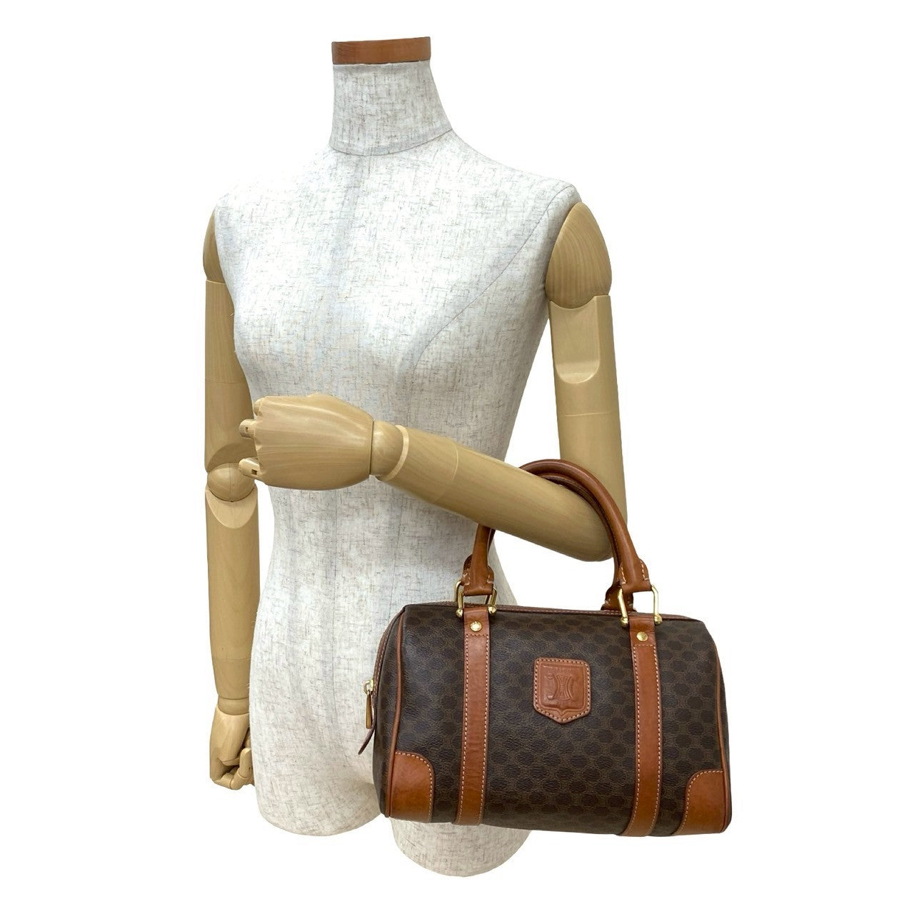 CELINE Handbag leather Brown