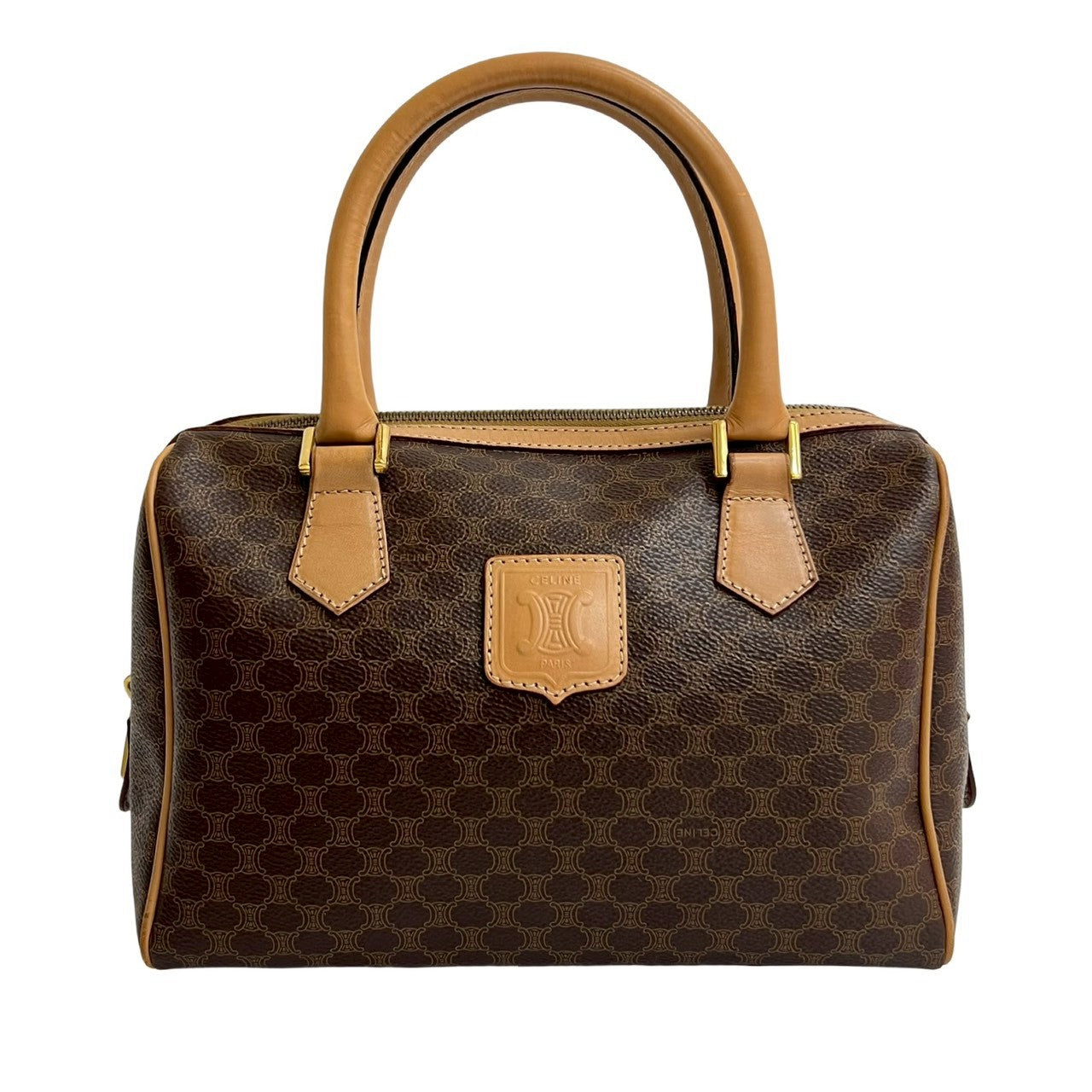 CELINE Handbag leather Brown