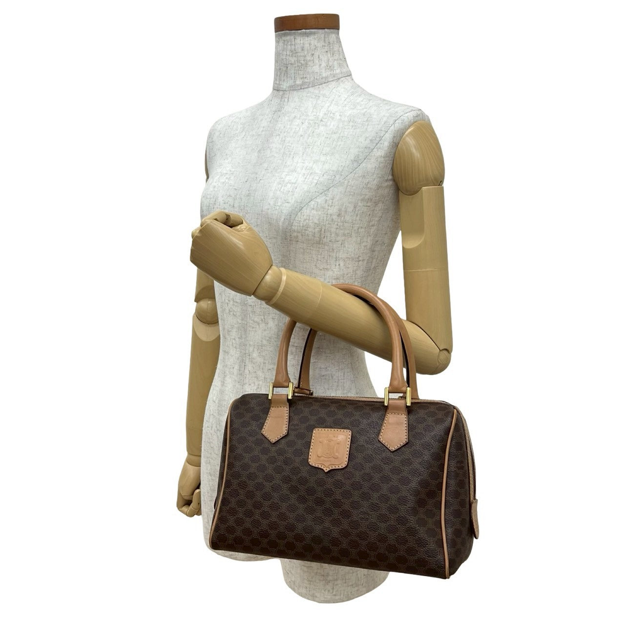 CELINE Handbag leather Brown