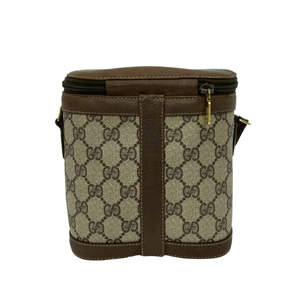 GUCCI Shoulder Bag leather Brown Sherry line