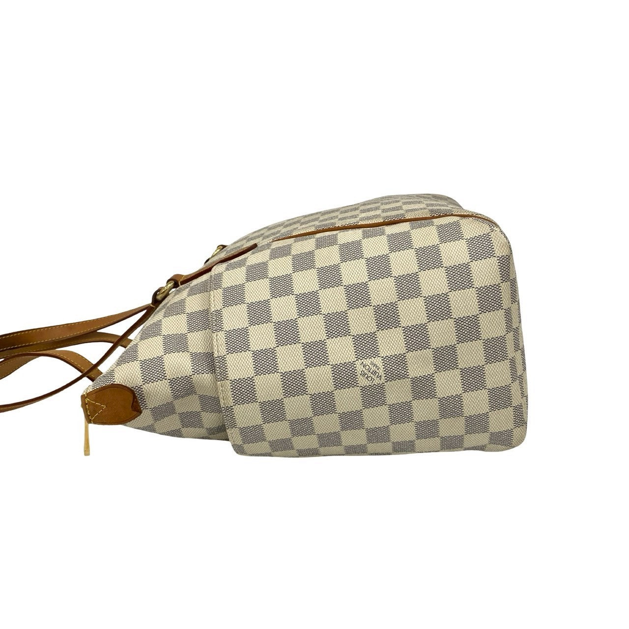 LOUIS VUITTON Tote Bag PVC white Damier Azur Totally MM