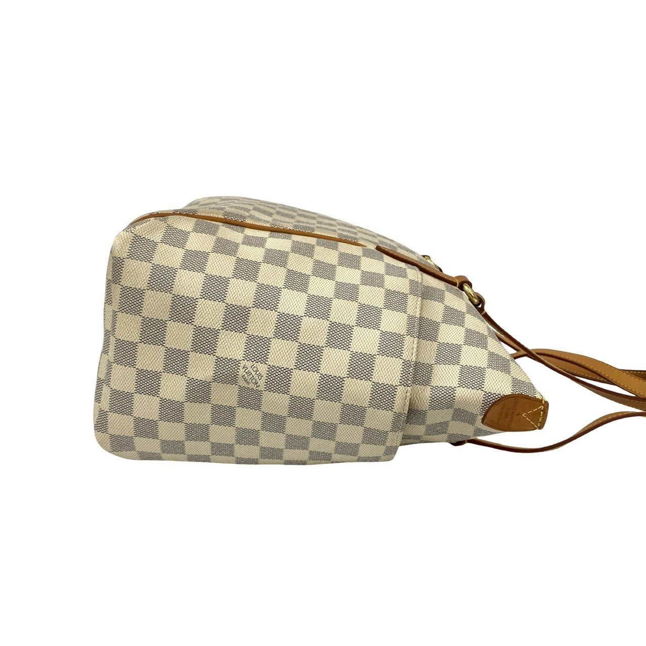 LOUIS VUITTON Tote Bag PVC white Damier Azur Totally MM
