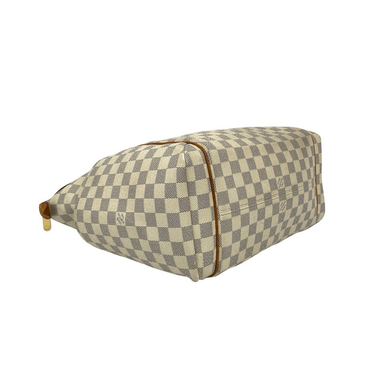 LOUIS VUITTON Tote Bag PVC white Damier Azur Totally MM