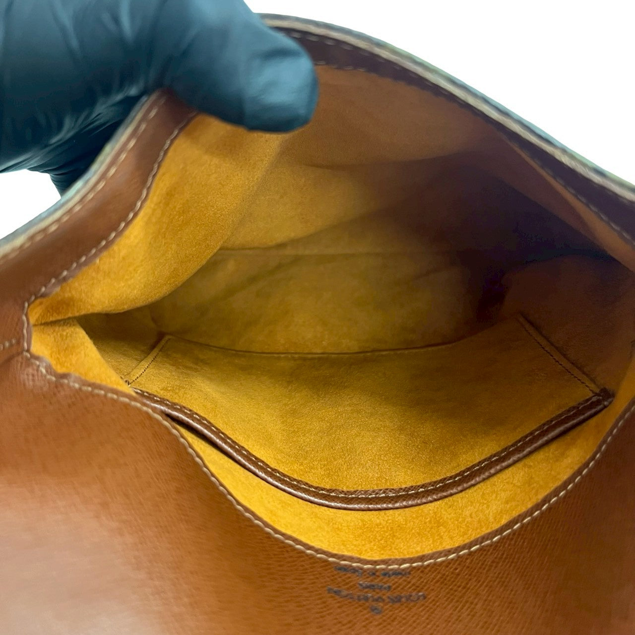 LOUIS VUITTON Shoulder Bag leather Brown Monogram Musette Salsa