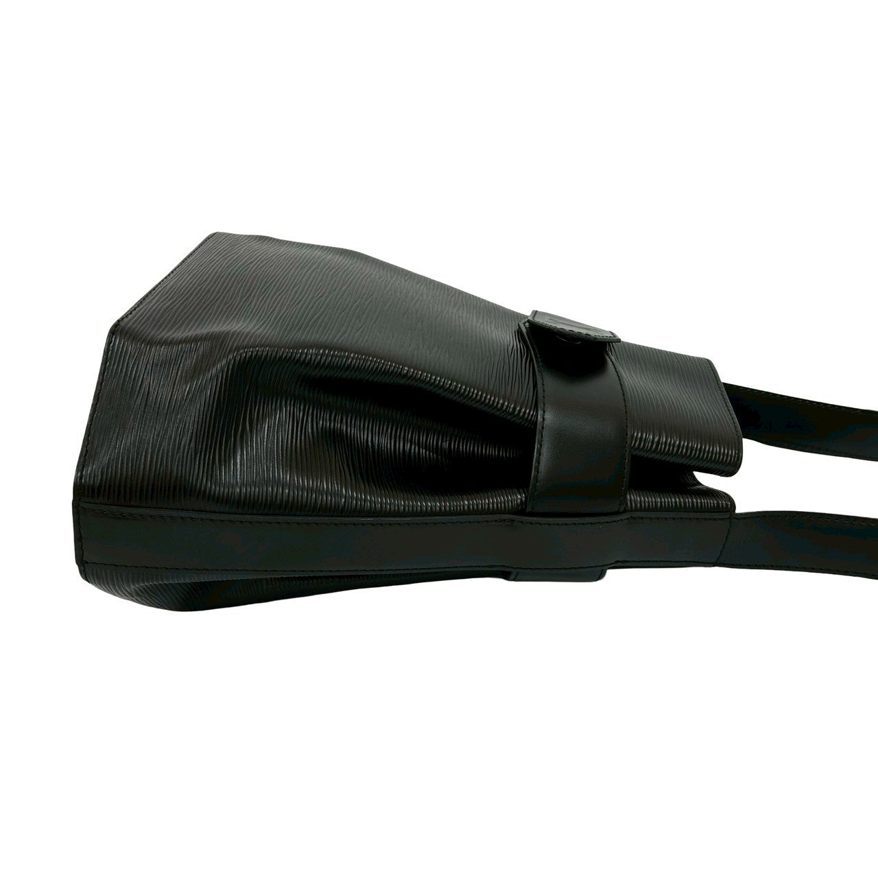 LOUIS VUITTON Shoulder Bag Epi Leather black Epi Sack de Paul