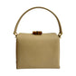 GUCCI Handbag leather beige Bamboo