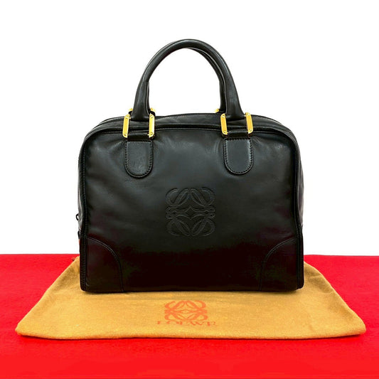 LOEWE Handbag leather black Amazona 32